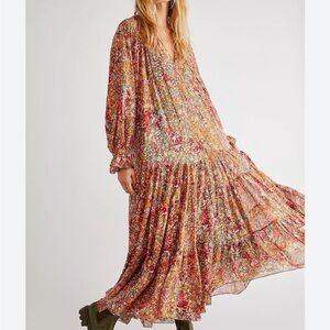 Free People Feeling Good Floral Dress